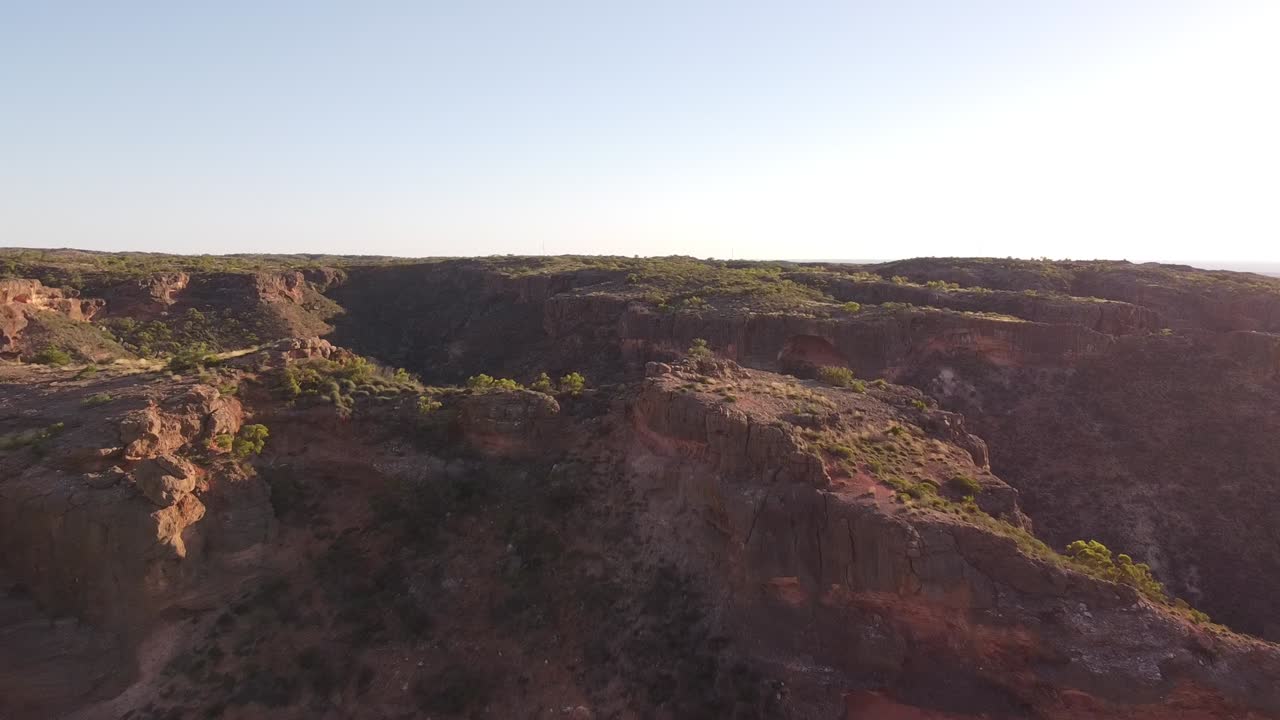 charles knife canyon ubicado cerca de exmouth en el oeste de australia