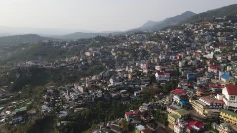foto de un avión no tripulado de kohima, nagaland