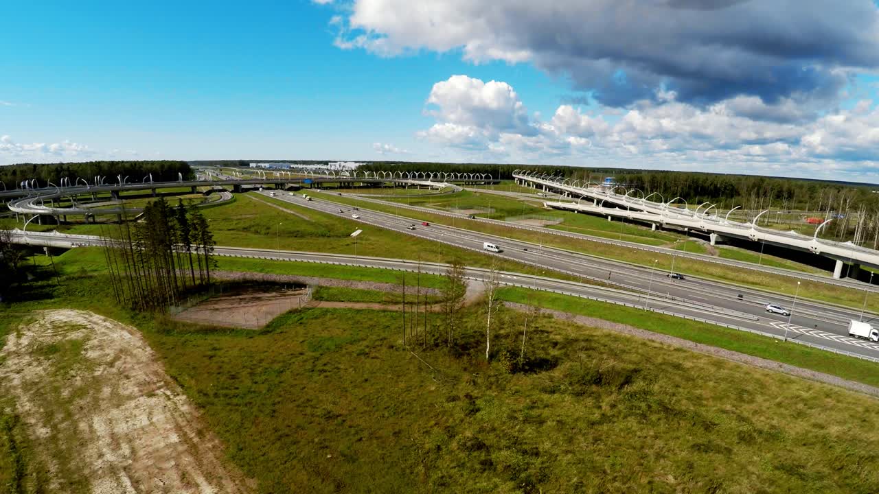 고속도로 교차로, 상트 페테르부르크 고속도로, 4k