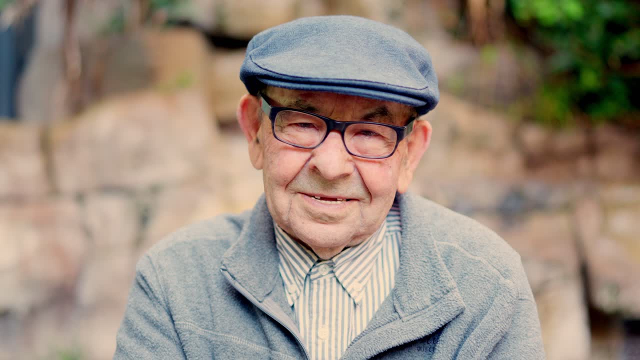 retrato de un hombre anciano