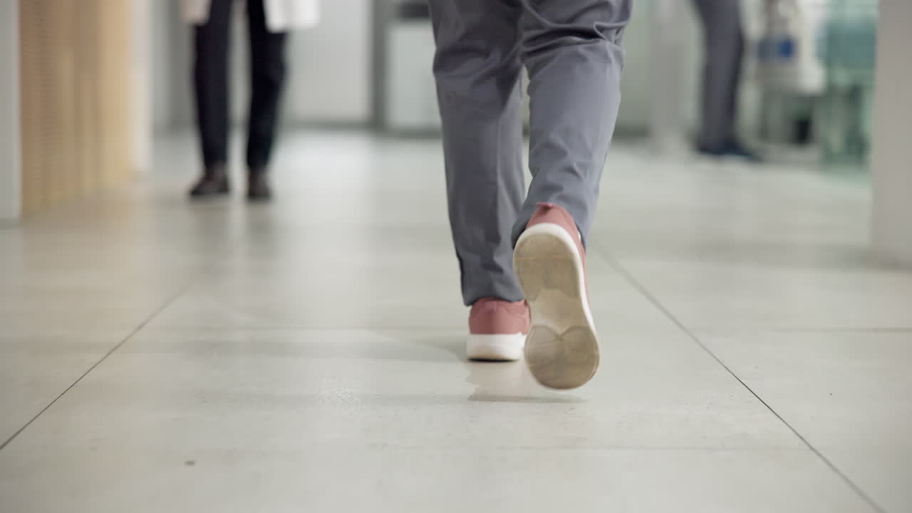 Hospital Hallway Scene