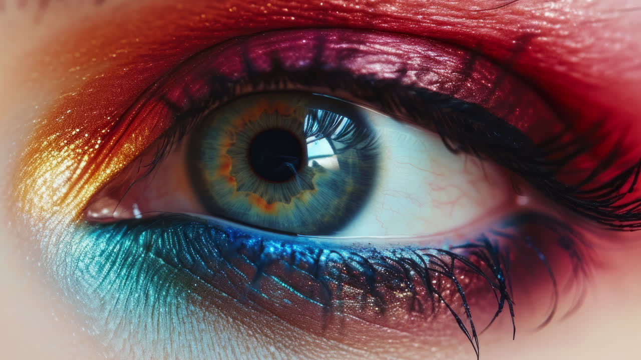 eye scanning created with generative A.I