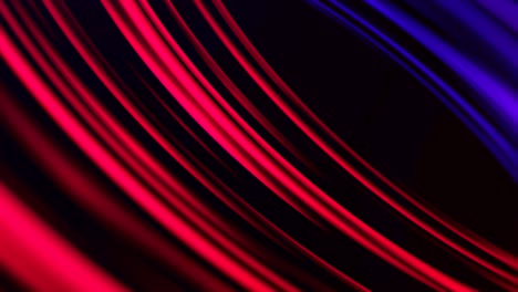 muchas líneas de banda brillantes, telón de fondo generado por computadora abstracta, renderización 3d