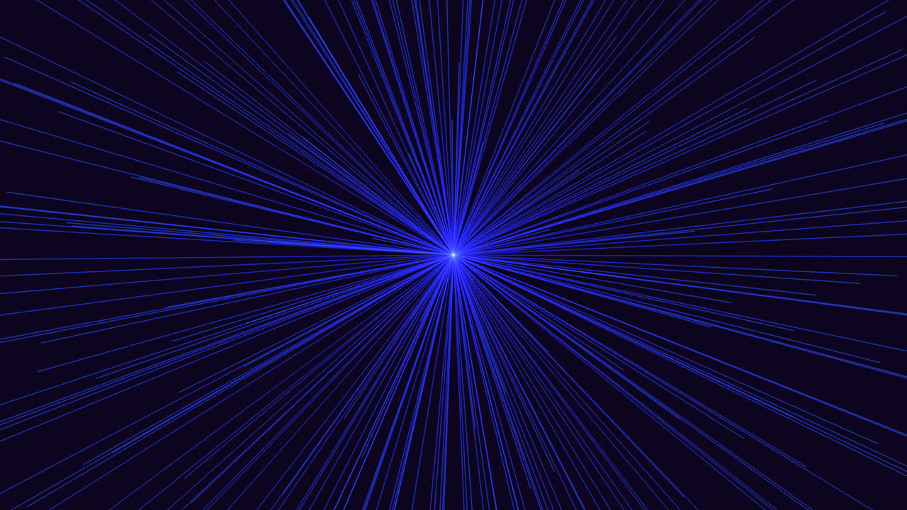 rayos de neón de ilusión con líneas de neón en gradiente oscuro