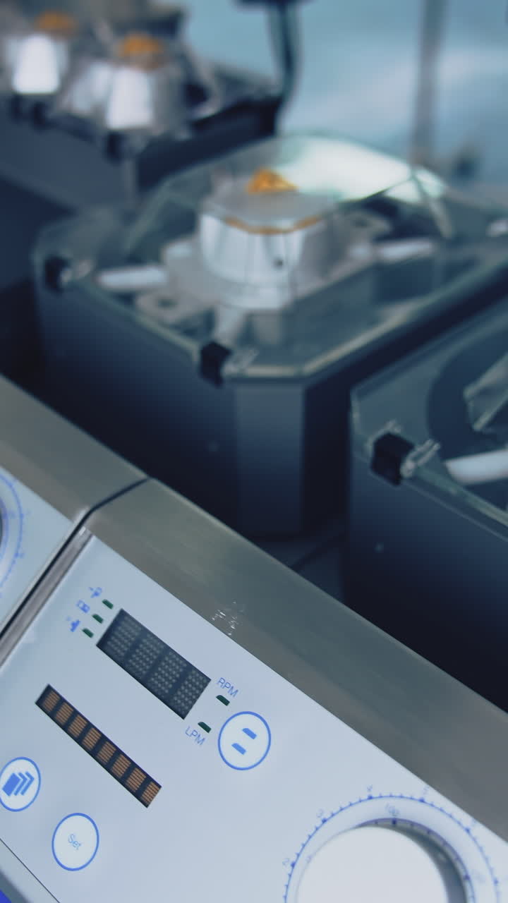Surgery room in hospital. Equipment and medical devices in a modern operating room