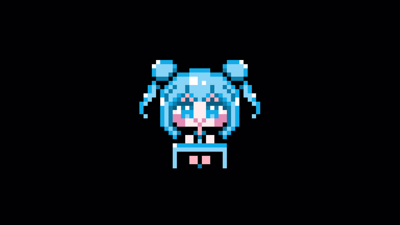 Pixel girl 04 sit at a desk Looping animation. 1080p (2).mov