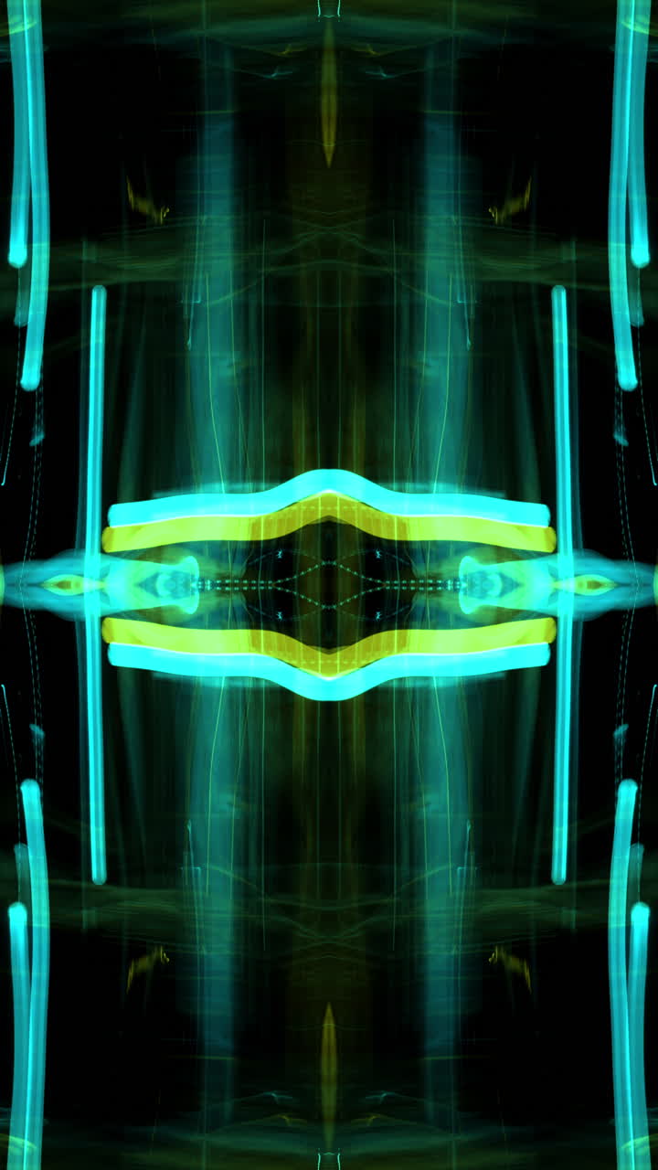 abstract light pattern vertical video