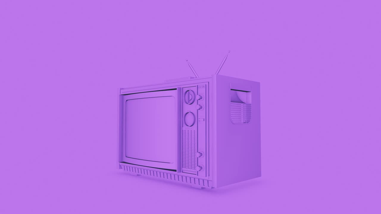 Old television 4K