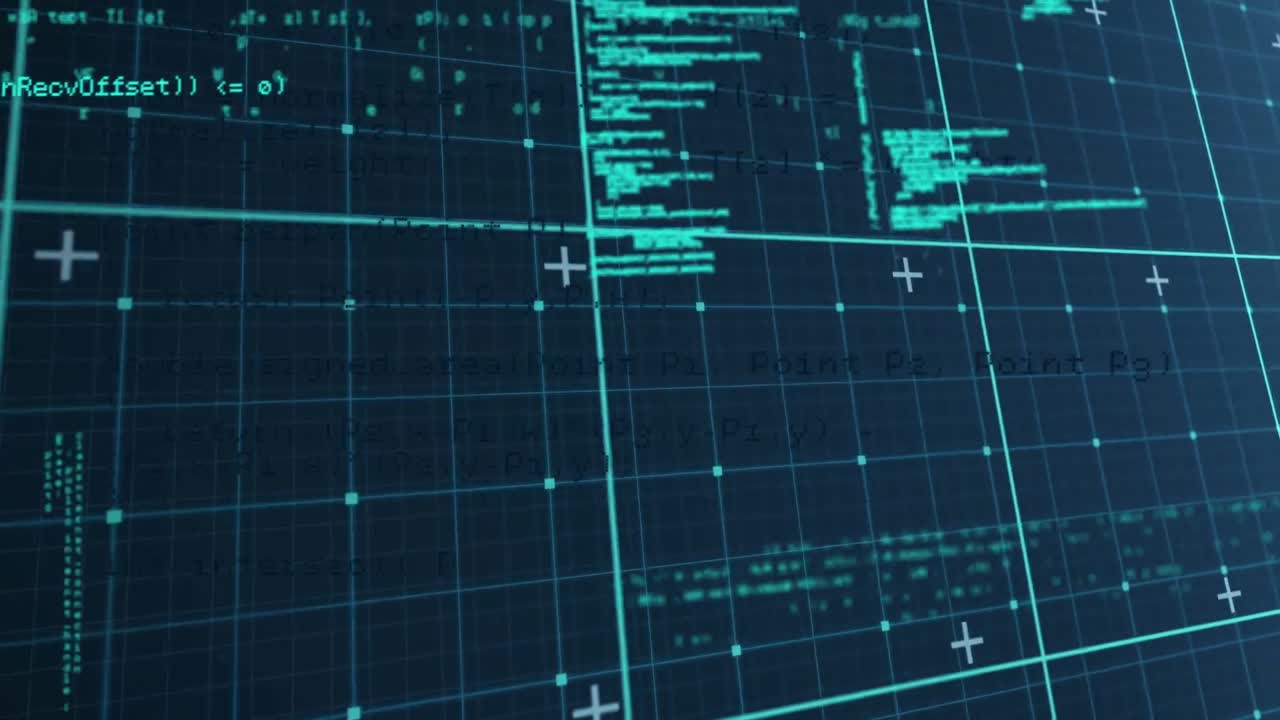 animación del procesamiento de datos sobre la red