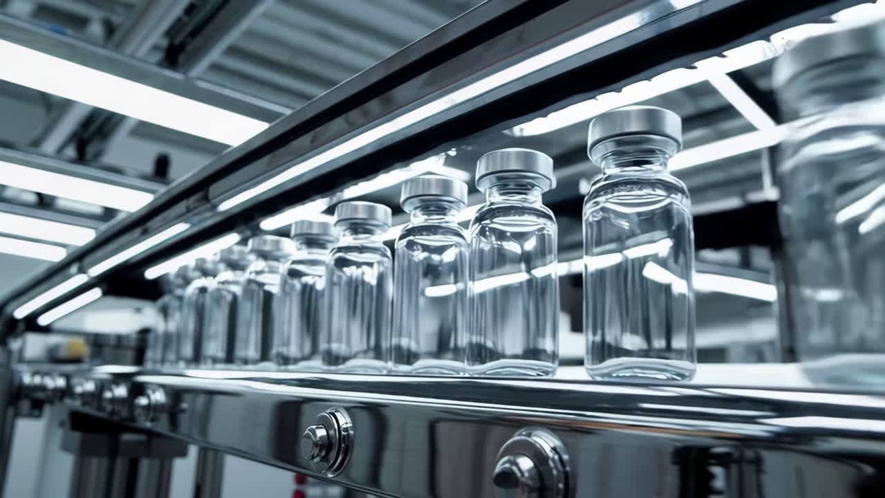 자동화된 의약품 생산 라인