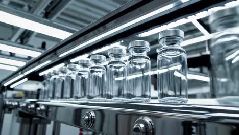 línea de producción farmacéutica automatizada