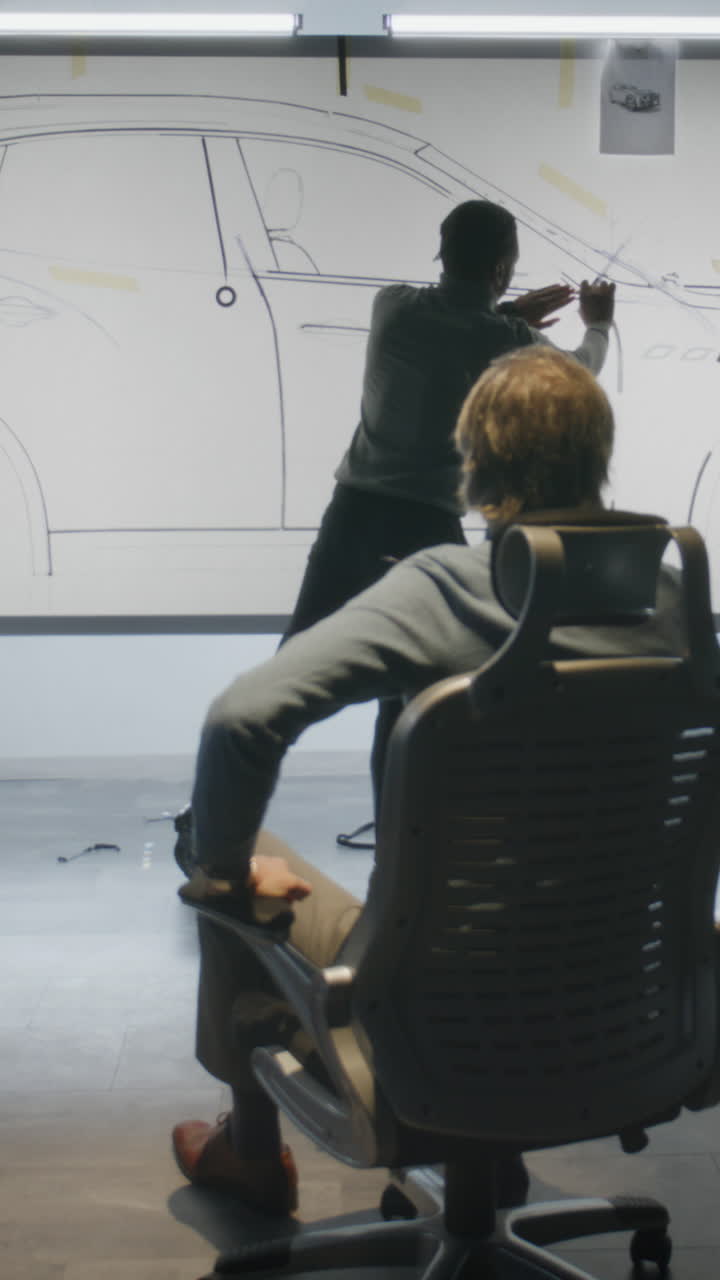 Car Design Team in a Meeting