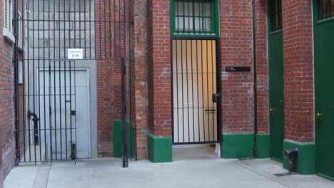 Metal-bars-on-doors-and-windows-in-Hong-Kong-prison