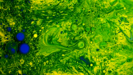 abstract liquid oil bubble background