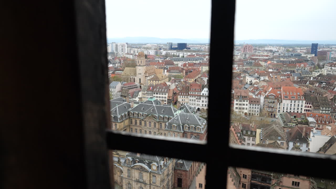 View from Cath&eacute;drale Notre Dame de Strasbourg, Strasbourg, France