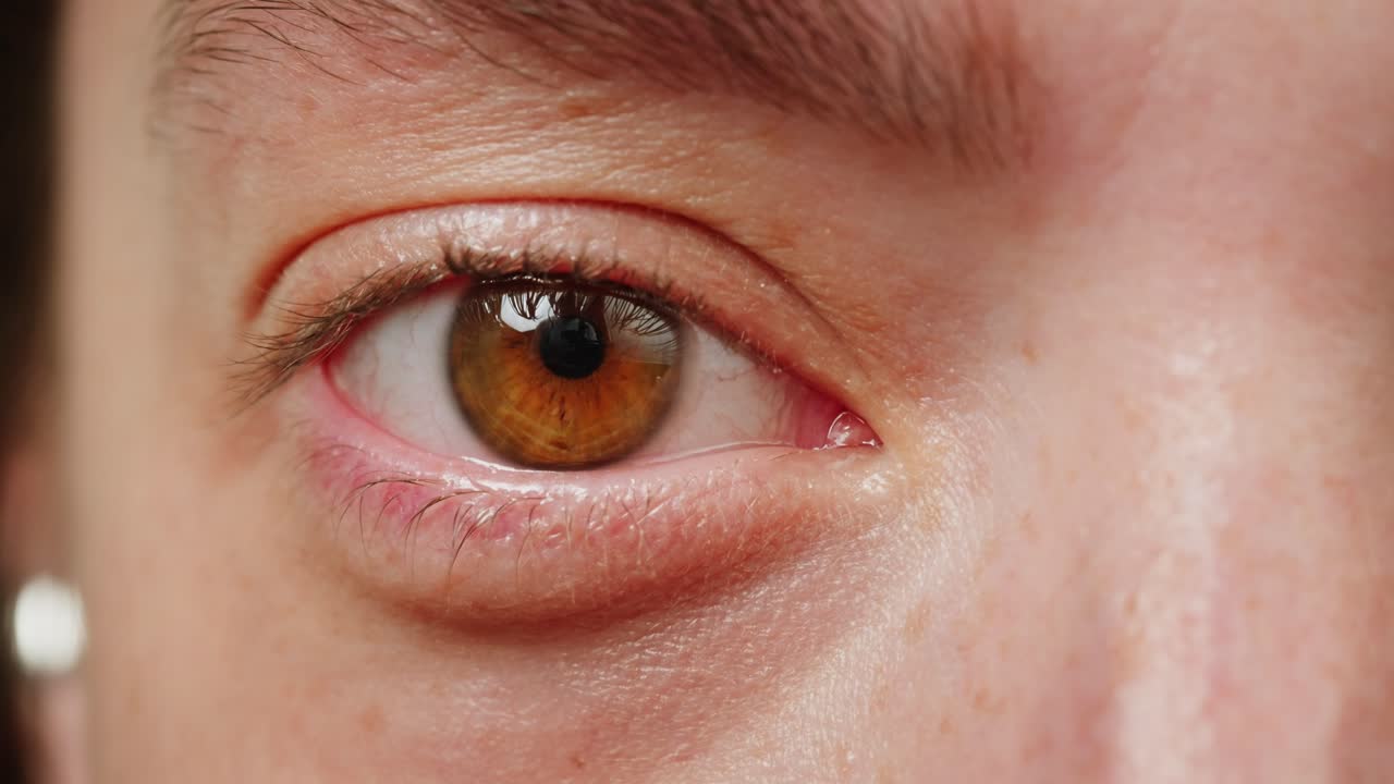 primer plano de un ojo humano