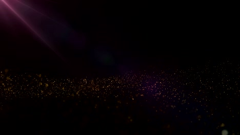 el fondo de las estrellas. las estrellas parpadeantes el fondo. en bucle