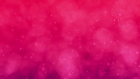 abstract romantic motion background in red pink colors particles