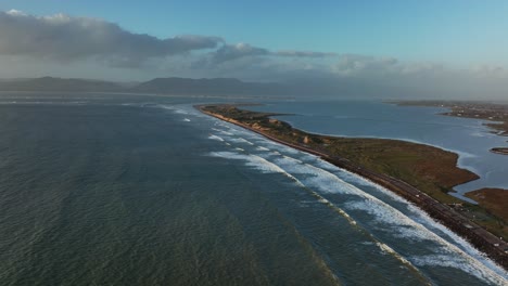 rossbeigh beach, kerry, ireland, march 2022