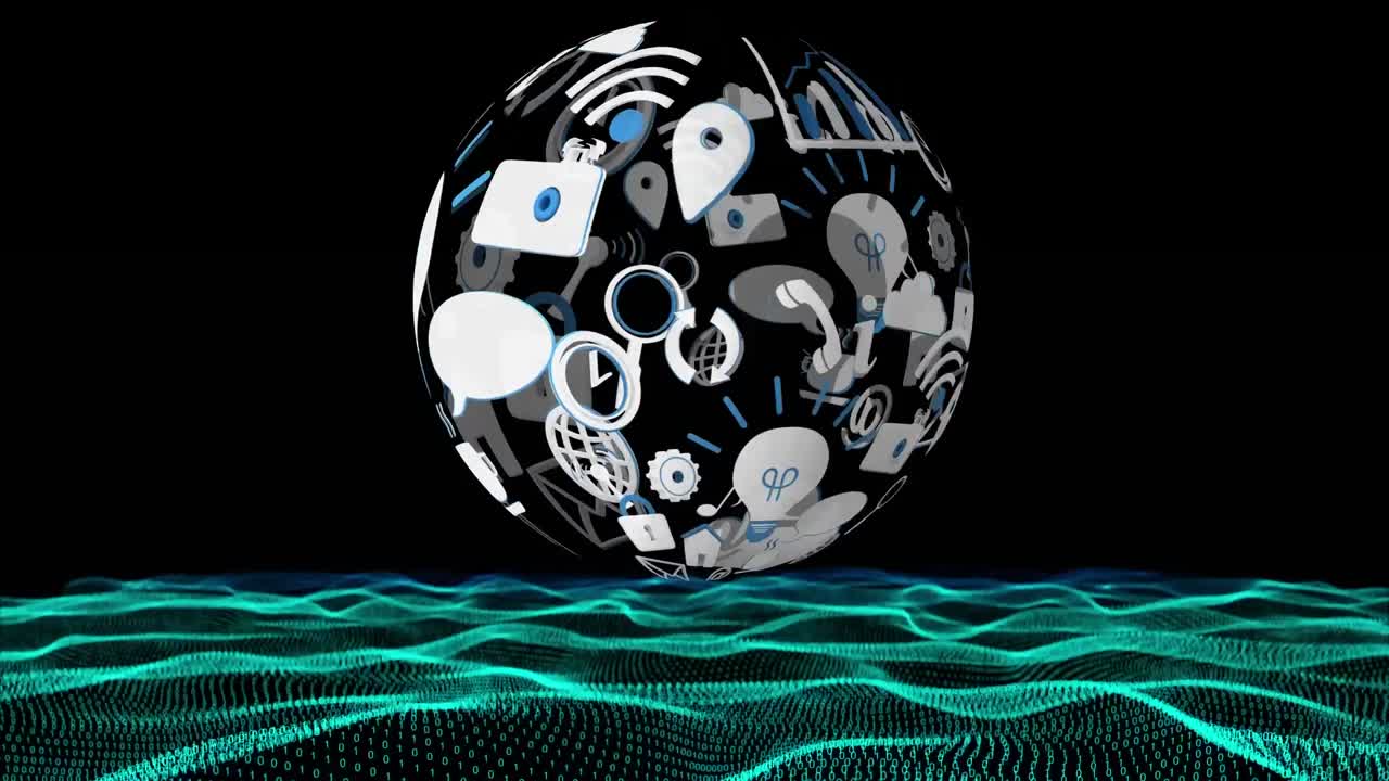 iconos de aplicaciones digitales