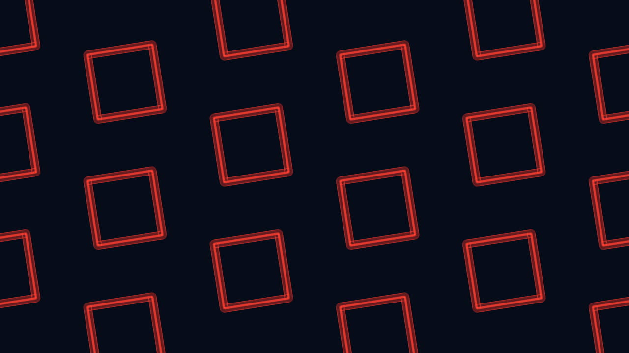 Elegant blue diamond pattern on a black background