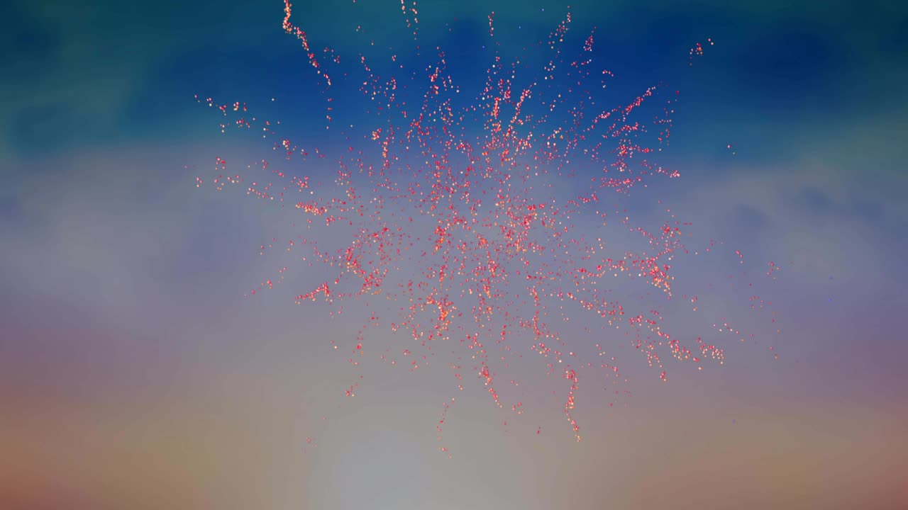 하늘에 불꽃놀이