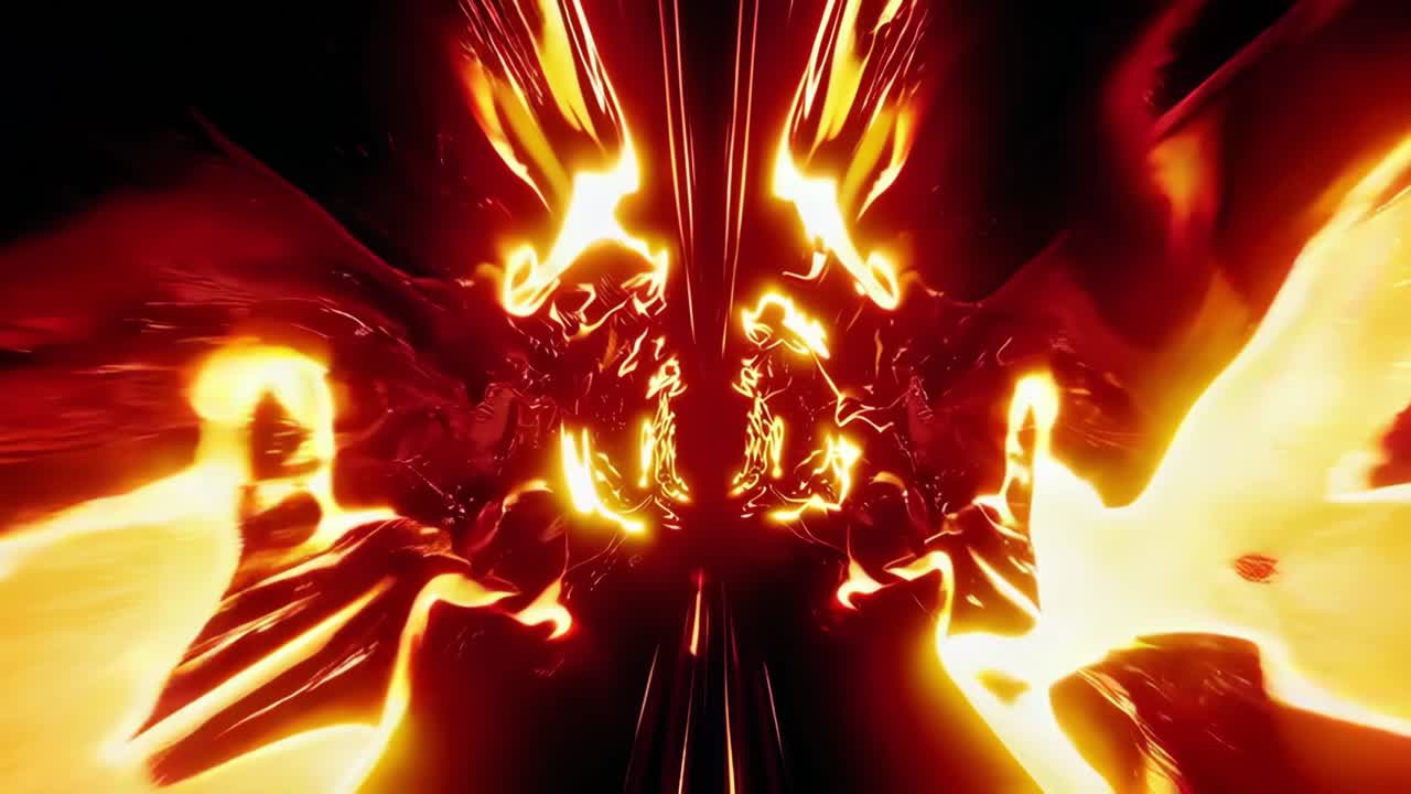 Abstract Tunnel of Light and Energy