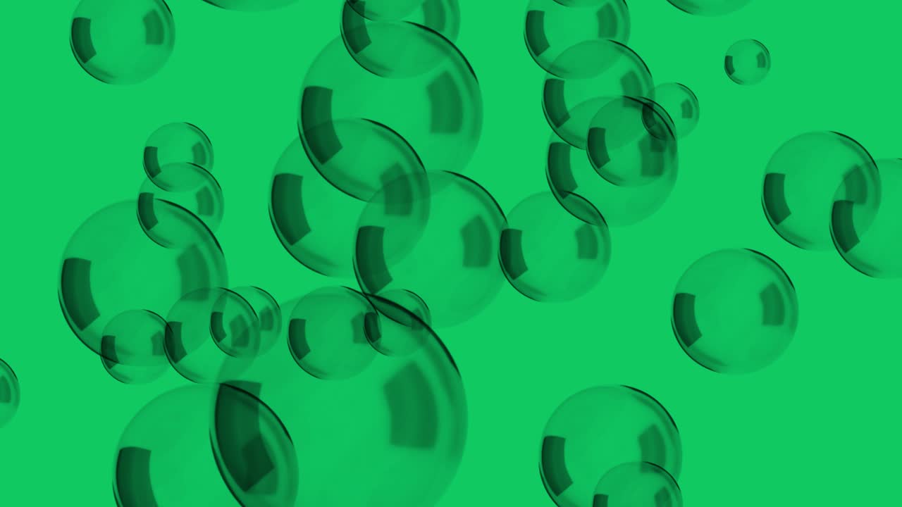 거품 (loopable) - 거품 검은 바탕 - 검은 바탕에 비누 거품 - 검은 background에 거품 느린 동작 - 검은 색의 거품 - 크로마 키 바탕