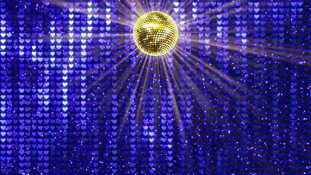 bola de espejo disco luces club de baile fiesta brillo de fondo