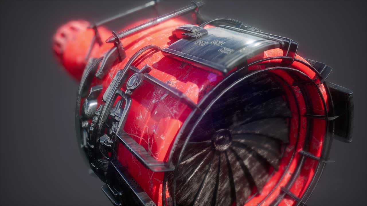 회전 제트 엔진 터빈