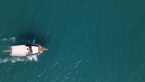 Floating-Boat-Above-Drone