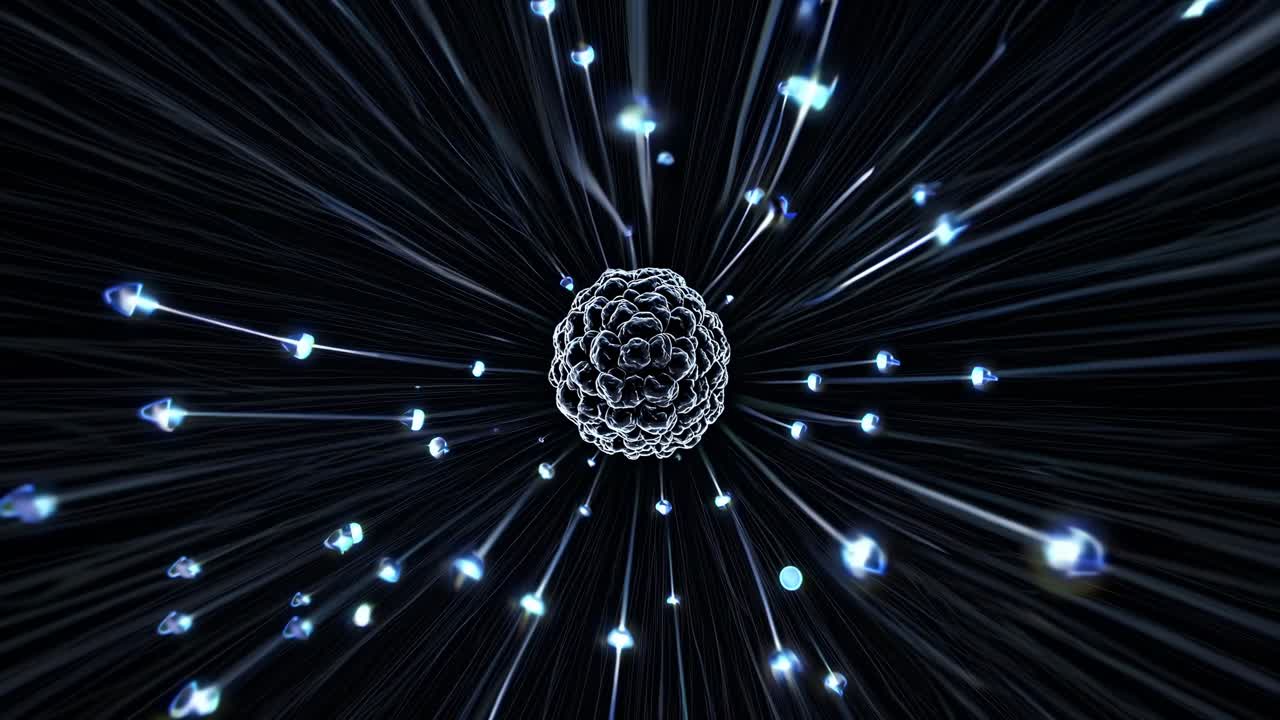 Esplosione astratta di particelle