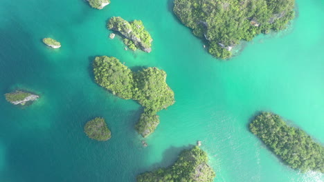 tropical islands aerial view