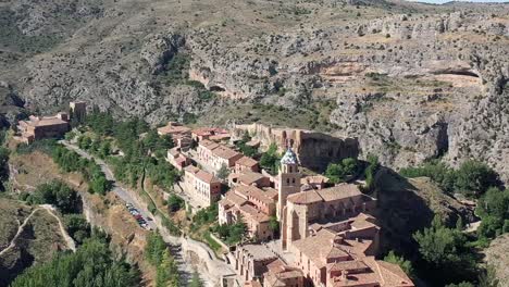 albarracín municipio de la sierra de albarracin en la provincia de teruel - spain