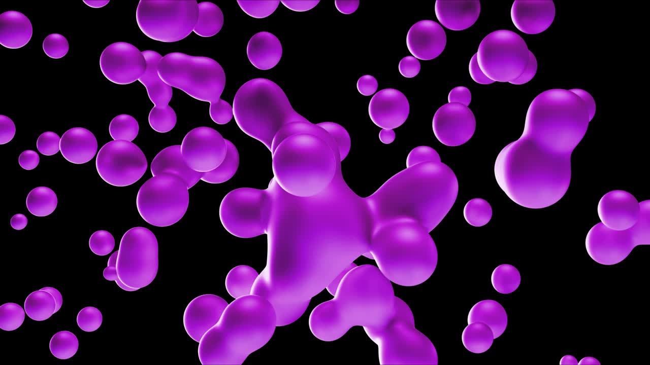 Violet Motion minimal art liquid background