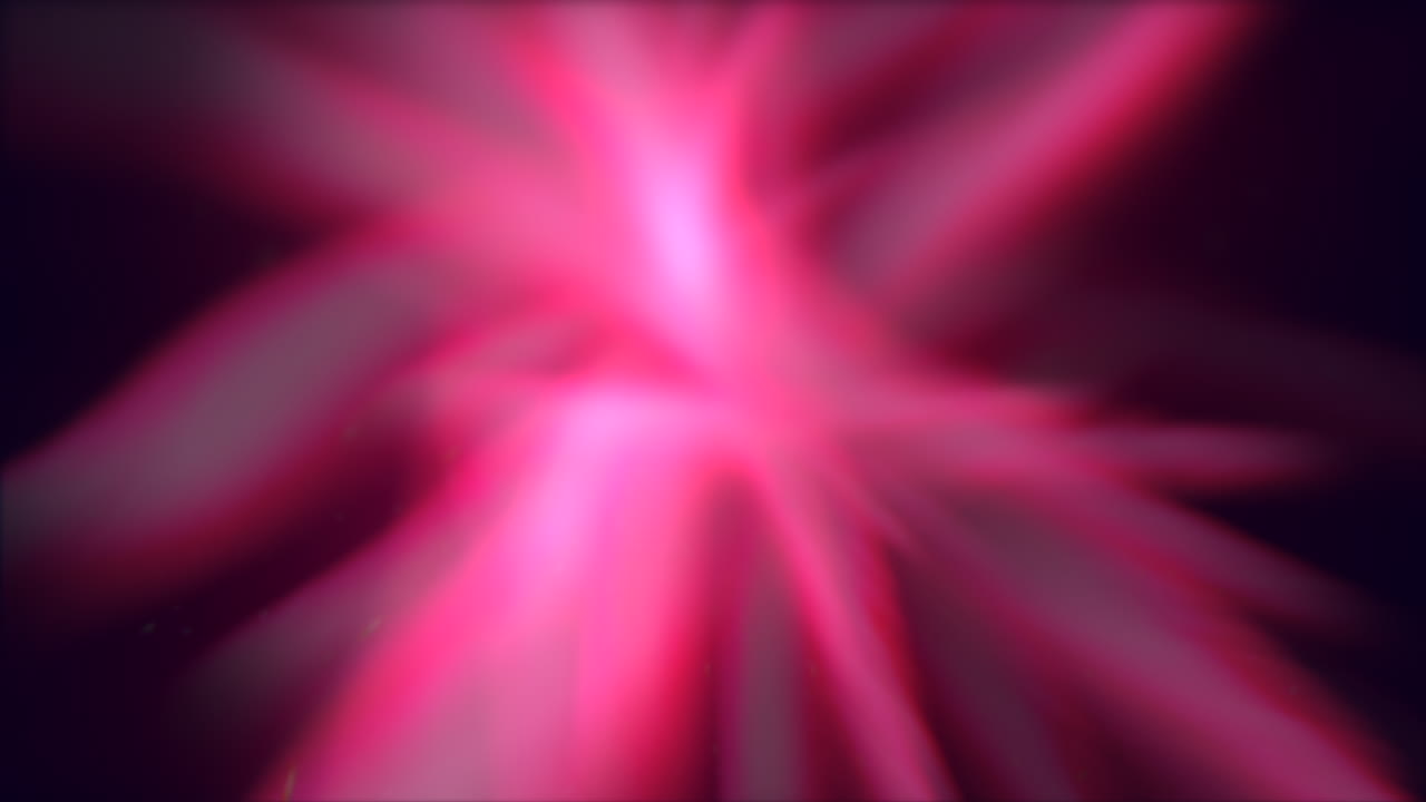 A vibrant pink light emanates from the center, illuminating the darkness around it in a captivating display. The light's source and purpose remain enigmatic