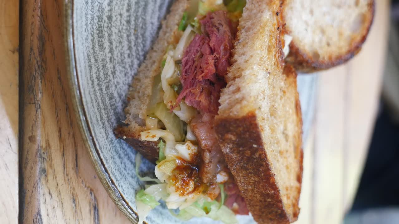 Delizioso panino da gastronomia