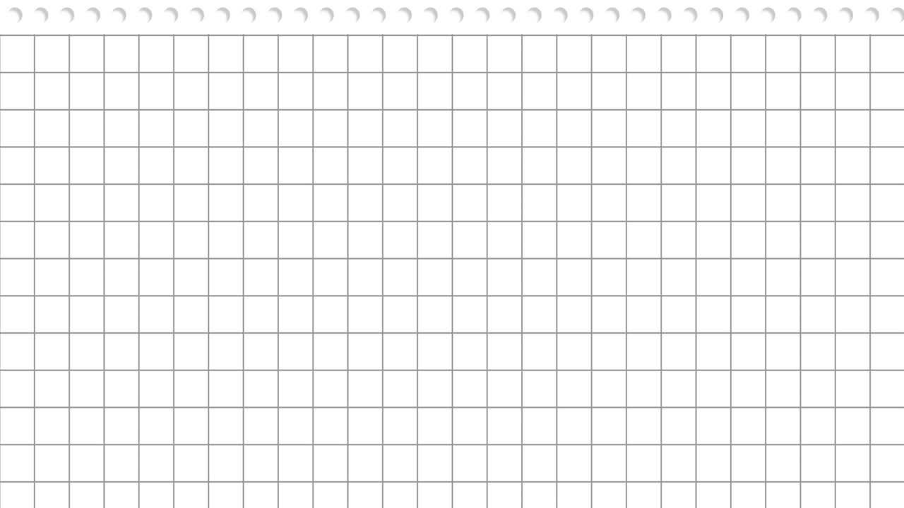 Animation of gold stars, mortarboard and diploma scroll over squared white notebook page