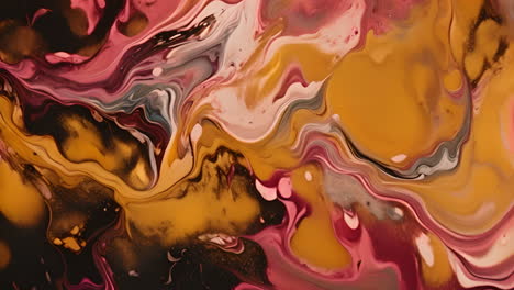 close-up of vibrant and colorful painting