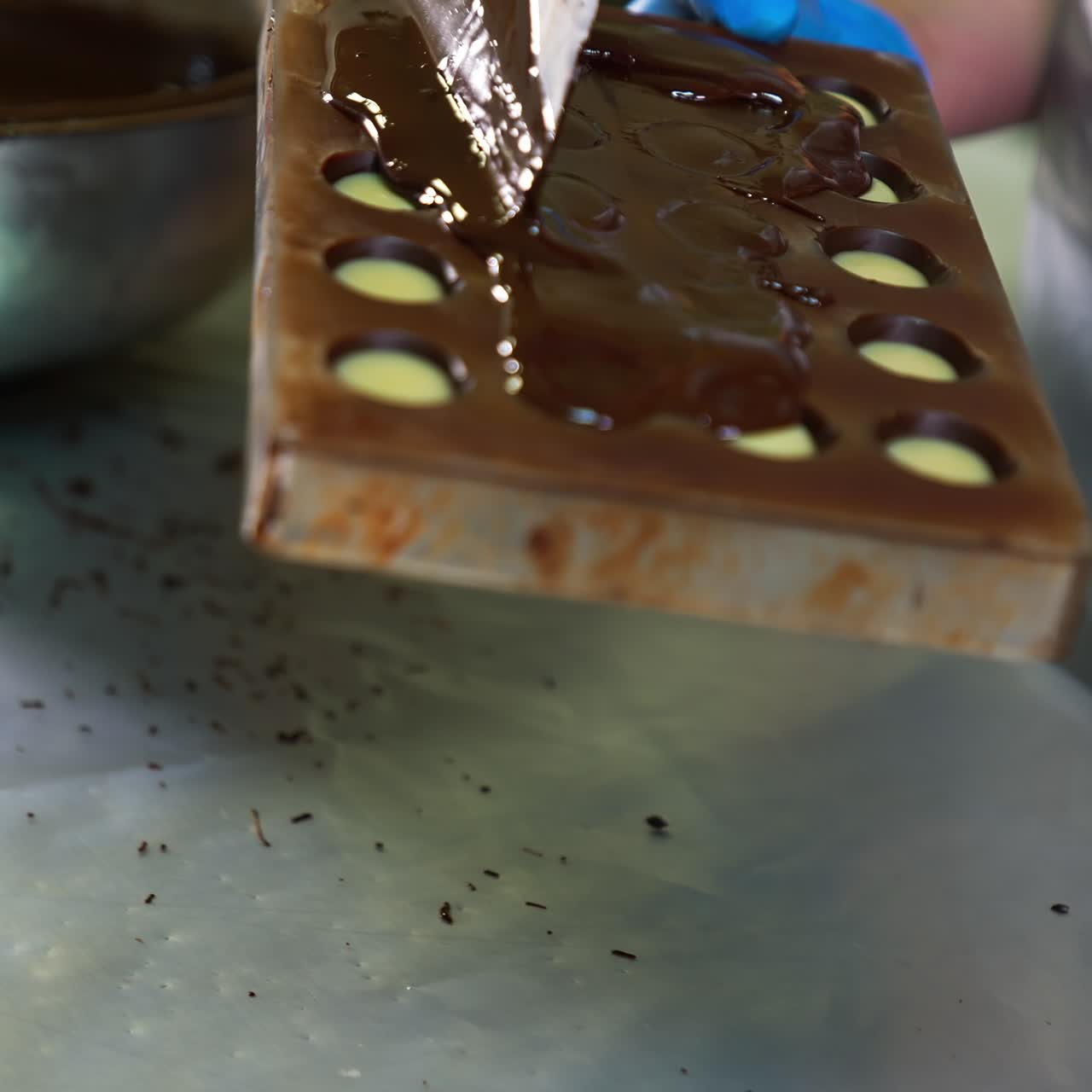 Making Chocolate Candies