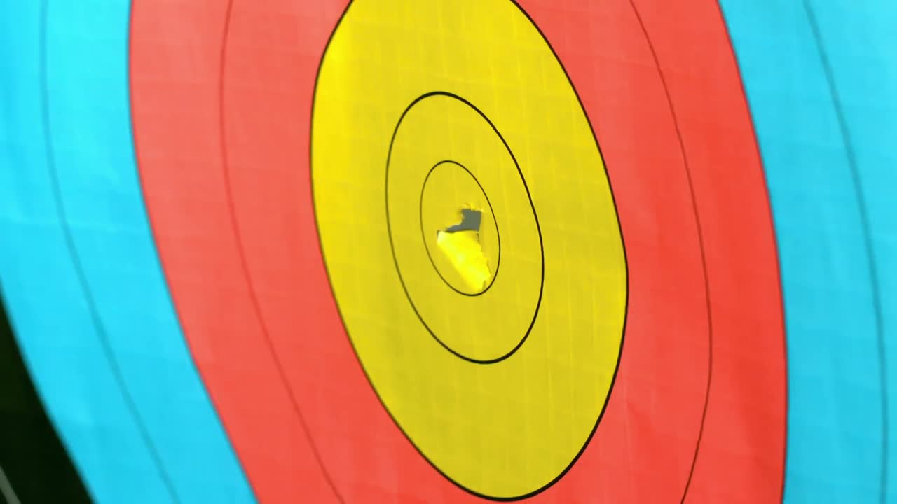 disparo de flechas al objetivo