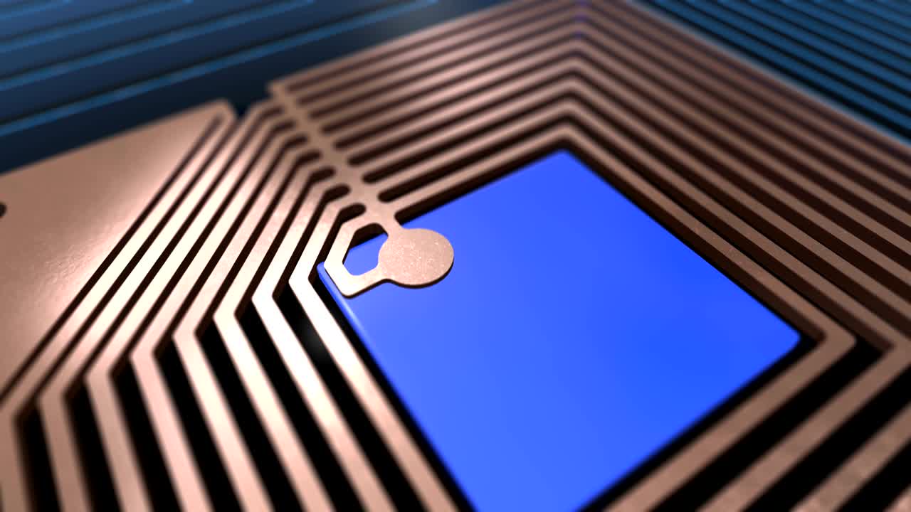 CPU microchip processing Data