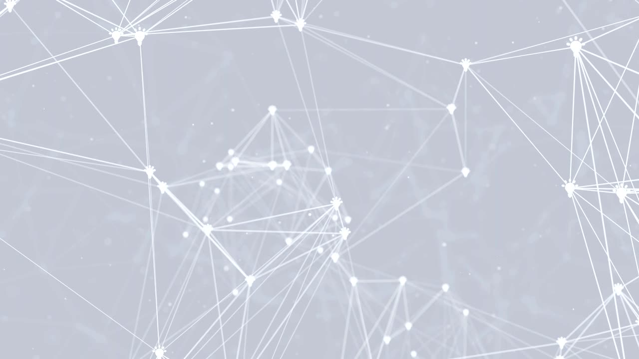 Abstract background with connecting dots and lines.