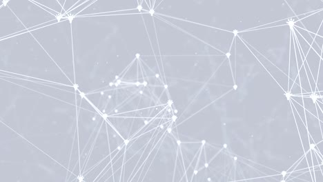 abstract background with connecting dots and lines.