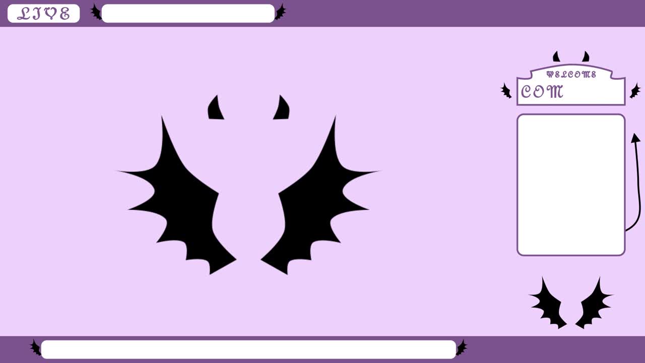 Devil horn Looping streaming background. 1080p (2).mp4