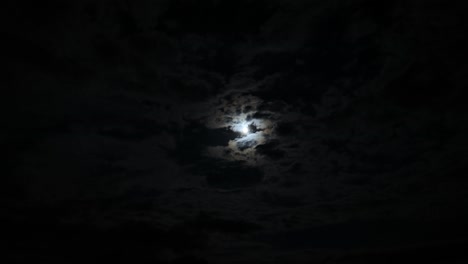 full texas moon time lapse with clouds