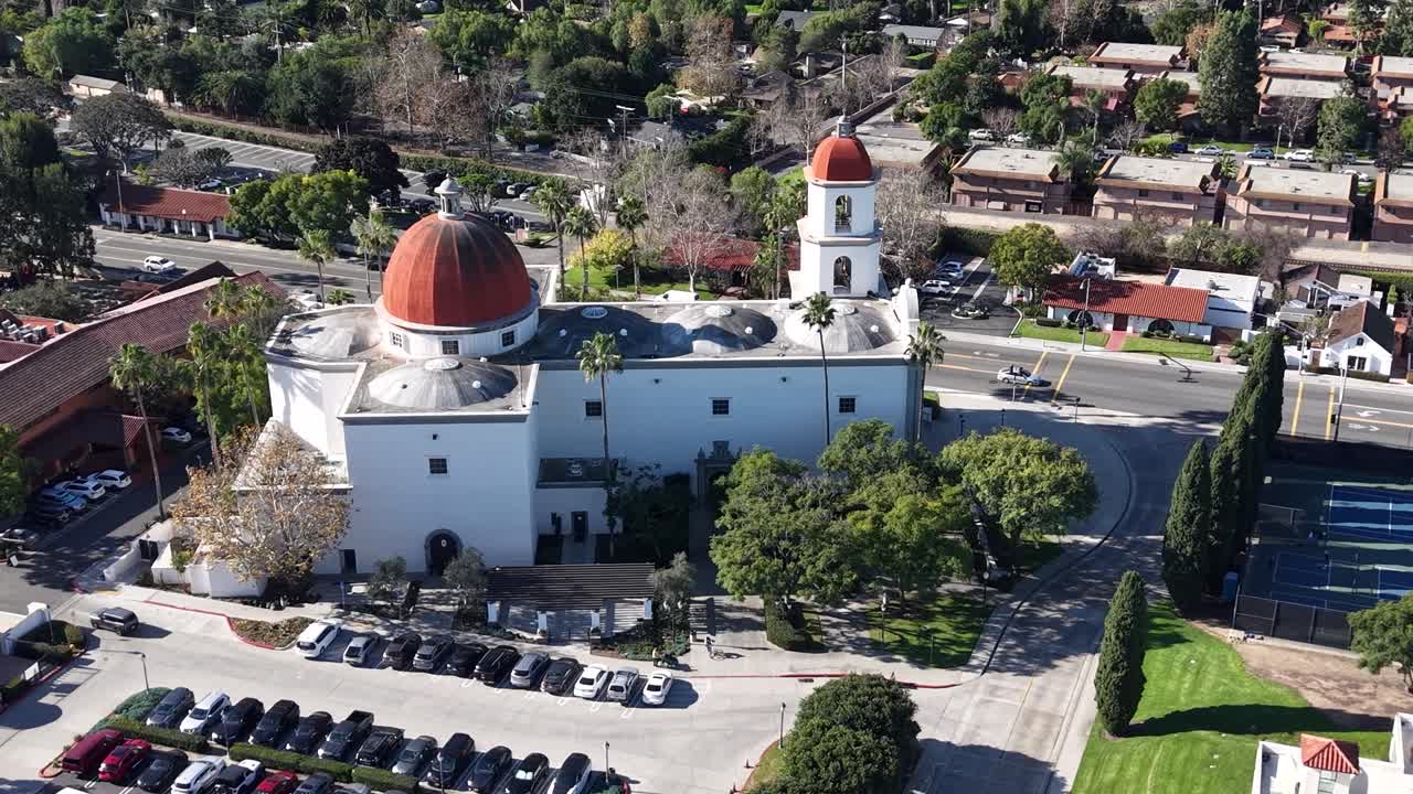 Basilica della Missione di San Juan Capistrano, ripresa panoramica circolare