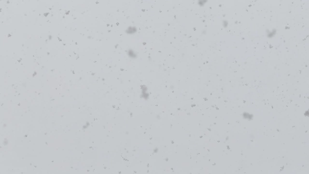 copos de nieve cayendo