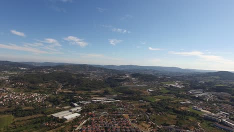 Middle-class-Suburban-community-houses,-Aerial-View