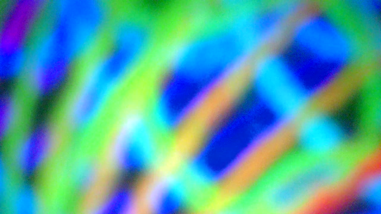 iluminación de color arco iris